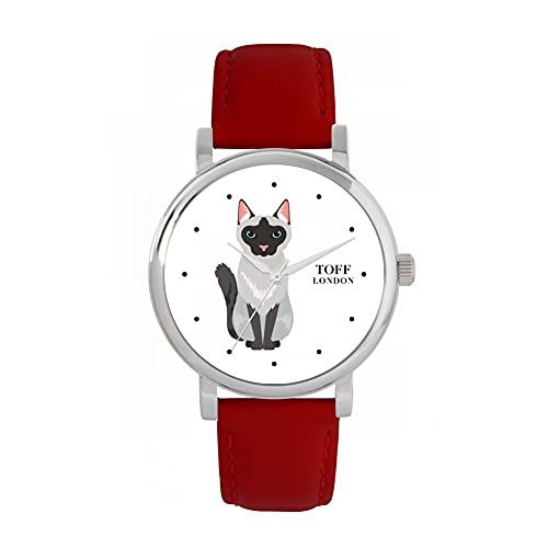 Toff London Siamese kattenhorloge - 5059656641780