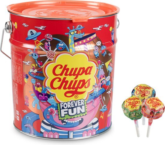 Chupa Chups Tin Best of Chupa Chup 150 stuks