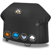 Robuuste grillafdekking van 139 cm pour barbecues d'extérieur