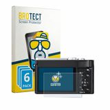 BROTECT - Screenprotector voor Panasonic Lumix DC-TZ99E-S - Folie Beschermfolie matte 6 Stuks