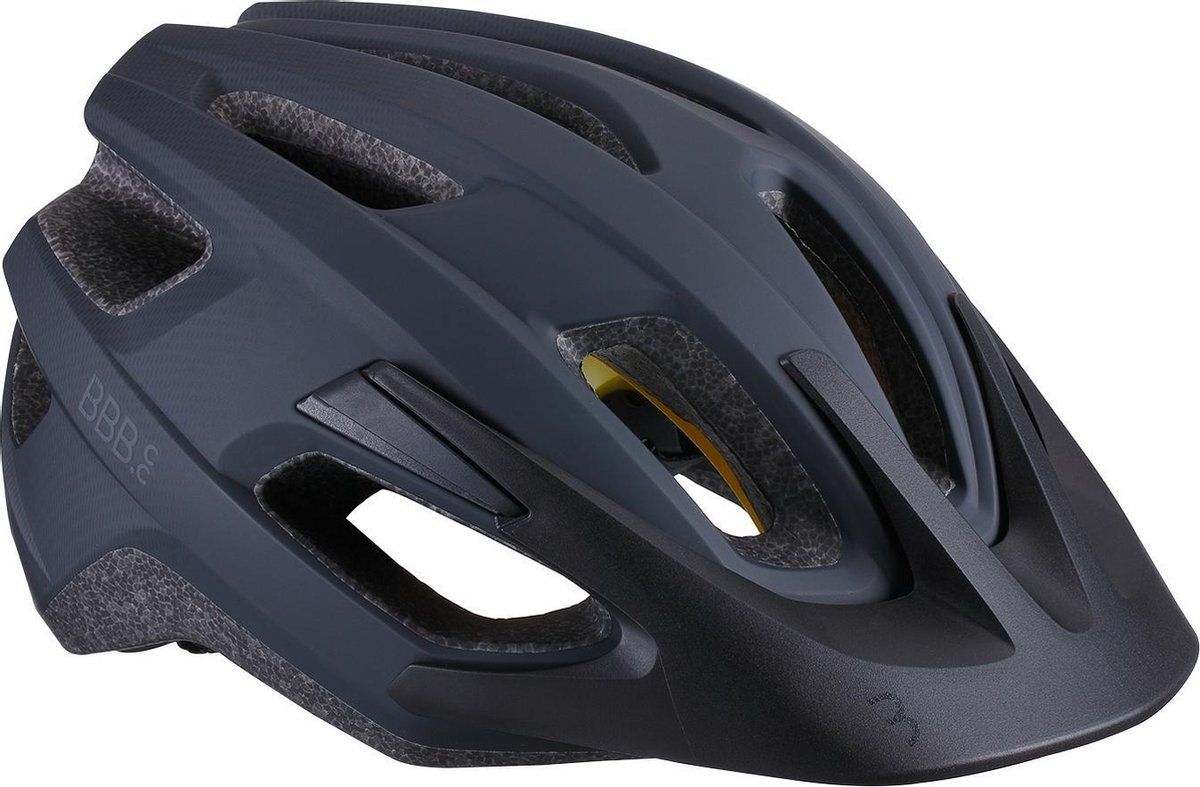 BBB Cycling Fietshelm Dune MIPS 2.0 Unisex Race en MTB - Mat Zwart Maat M - BHE-22B