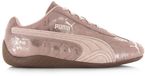 PUMA Speedcat Faded Chrome rose latte Baskets basses Femme Cuir Caoutchouc