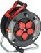 Brennenstuhl Professional kabelhaspel 300 KU 4100 (40m kabel, zwart, kunststof, voor bouwplaatsen en buitengebruik, Made in Germany)
