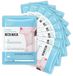 10 Pièces Masques Cou Anti-Rides pour Raffermissement et Hydratation
