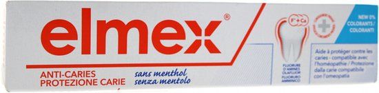 ELMEX® MENTHOLVRIJ TANDPASTA TUBE 75ML