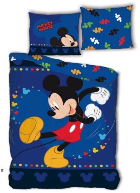 4KidsOnly Disney Minnie Mouse Dekbedovertrek Blauw - 140 x 200 cm - Polyester