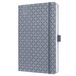 Sigel Agenda 2024 - Jolie Flair - A5 - Hardcover - 7 Dagen / 2 Pagina's - Glacier Grey