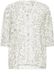 fransa - FRSOPHIA SH 1 - Dames - Tops - Rose Print - Dierenprint - V-hals - Driekwart mouw - Viscose - XXL