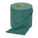 Rolyan Resistive oefenband, sterke weerstand, weerstandsband voor fitness en workouts, imrove kracht en mobiliteit, uitrusting voor fysiotherapie, huis, groen, 46 m