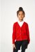 Next - Meisjes - Schoolvest met zakken van katoenrijk materiaal - Rood