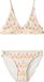 NAME IT NKFZIZZA BIKINI - Meisjes - Badpakken - Gebloemd - Peach Fuzz - 158/164