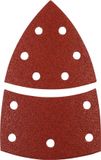 KWB schuurschijf 100 x 62, 93 mm - Korrel 60 - Klittenbandhechting - 5 stuks