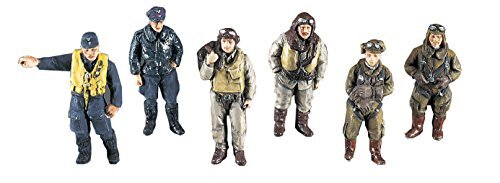 Easy Model Hasegawa 36007 X48-7 - WWII Pilot Figure Set (18)