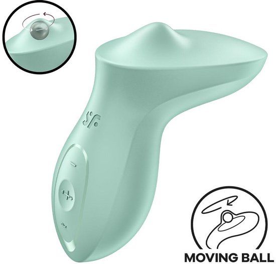 Satisfyer Exciterr Rolling Lay On - Groen