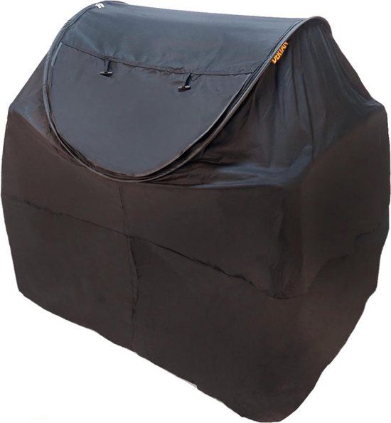 Deryan Luxe Campingbed klamboe - Zwart