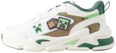 Next Jongens Minecraft Sneakers met Elastische Veters - Wit