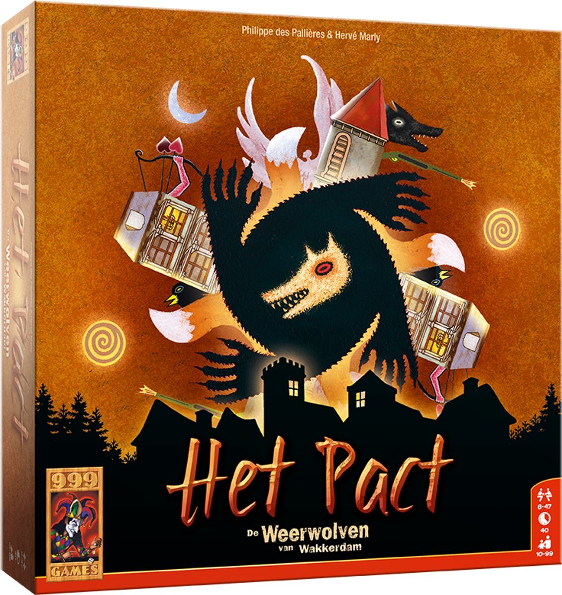 999 Games De Weerwolven van Wakkerdam: Het Pact Bordspel