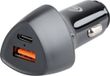 Lampa USB Power Pro – 48W – 2 USB Poorten – PD & QC USB 3.0 – 12/24V - USB A - USB C - Zwart