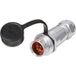 Weipu SF1211/P4 I Ronde connector Stekker, recht Totaal aantal polen: 4 Serie (ronde connectoren): SF12 1 stuk(s)