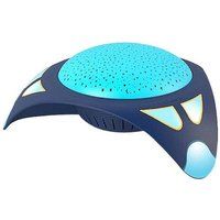 Trousselier Veilleuse Projecteur d'Etoiles musical Vaisseau spatial Bleue