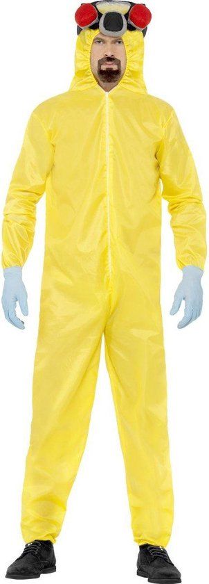 Smiffys Breaking Bad laboratorium pak - Verkleedkleding heren - Maat L - 52-54