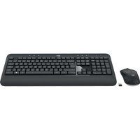 Logitech Advanced MK540 Toetsenbord en Muis Combo - QWERTY UK Layout - Zwart