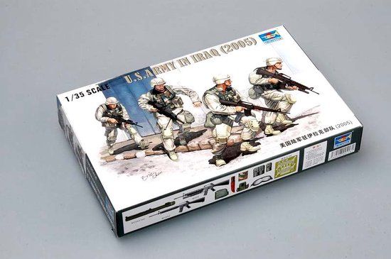 Trumpeter 1:35 Modern U.S. Army in Iraq 2005 - Plastic Model Kit