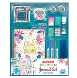 ALPINO Alpino Journalset, 191-delige complete set voor dagboek en planner, organisatie en creativiteit