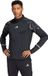 adidas Performance Ultimate Hi Vis Reflective Shirt met Halflange Rits - Heren - Zwart