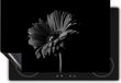 Chefcare Inductie Beschermer Rode Gerbera Bloem - Zwart Wit - 91,2x52 cm