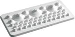Hager Verdelers IP44 toebehoren Invoerplaat sparing kast/lessenaar