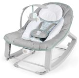 Fauteuil à bascule chaise haute transat - 3-en-1 - Vibrations - Arche de jeux - Dès la naissance jusqu'à 18 kg