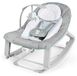 Fauteuil à bascule chaise haute transat - 3-en-1 - Vibrations - Arche de jeux - Dès la naissance jusqu'à 18 kg
