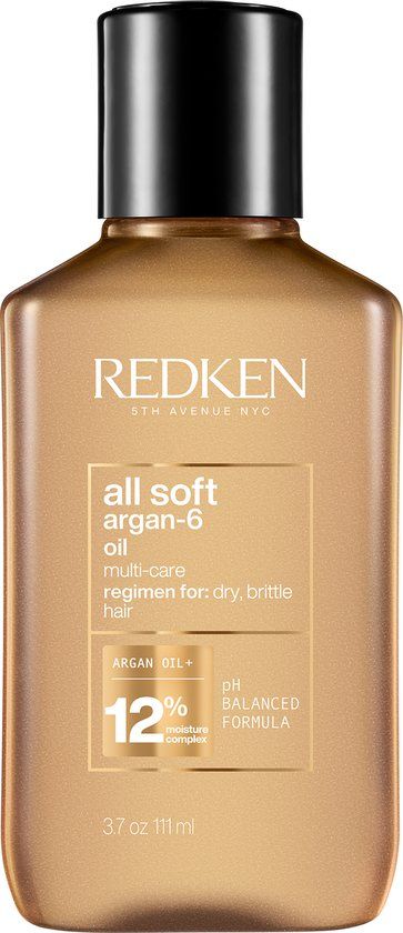 Redken All Soft Argan-6 Oil - Haarolie voor Droog Haar - 111 ml