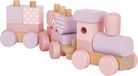 small foot Houten Trein Roze