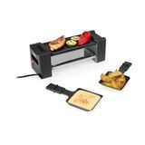 Tristar Raclette Mini Grill, 400 W, Voor 2 Personen, Compact Ontwerp Met Antiaanbaklaag, Gelijkmatige Warmteverdeling En Eenvoudig Reinigen, RA-2751