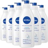 NIVEA Bodylotion met Pomp Express - 6 x 400 ml - Voordeelverpakking