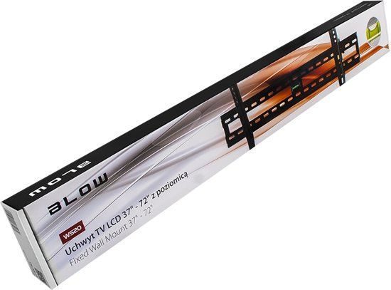 ABC-LED Monitor - TV-beugel 1 Scherm 37 tot 72 inch - Muurplaat WS20 - 8718637974671