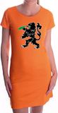 Bellatio Decorations Shoppartners Bv Oranje jurkje bier drinkende leeuw voor dames - Koningsdag / EK-WK kleding shirts S