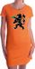 Bellatio Decorations Shoppartners Bv Oranje jurkje bier drinkende leeuw voor dames - Koningsdag / EK-WK kleding shirts S
