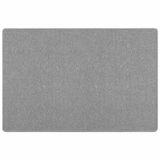 vidaXL Tapijt Loper Lichtgrijs 100 x 150 cm 100% Polypropyleen
