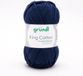 Gründl Wolle 3360-41 King Cotton Breigaren, Katoen/Polyester, Marine, 10 x 50 gram