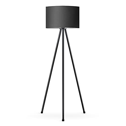 Tomons Vloerlamp - Zwart - Led - Dimbaar - Modern - Met Drieppootstatief