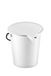 thermohauser Meetemmer (kunststof LDPE), schaal en schenktuit, diameter 28 cm, 10 l