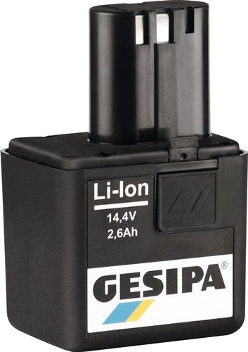 Gesipa oplaadbare batterij 14,4 V 4 Ah