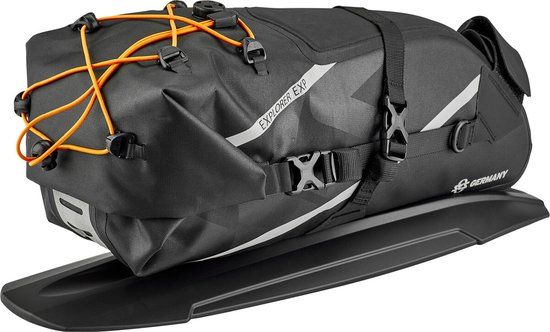 SKS Explorer EXP Zadeltas - 13 Liter - Zwart/Grijs - Polyester