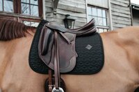 Kentucky Horsewear Zadeldek Classic Dressage - Full - Zwart