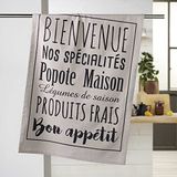 Douceur d'Intérieur Theedoek pan, linnen, 50 x 70 cm