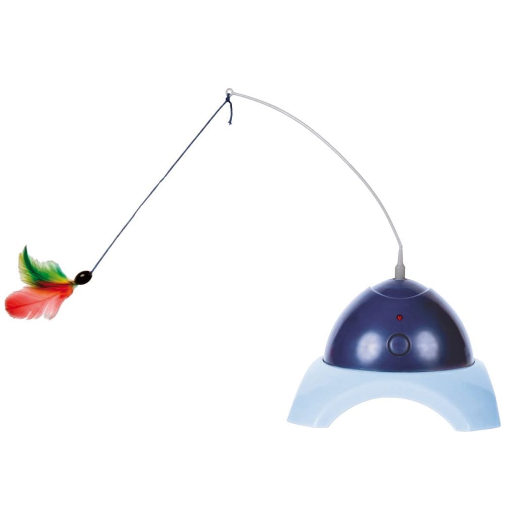 TRIXIE Catch Me - Kattenspeelgoed - Blauw - 21 x 15 cm