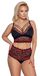 Cottelli CURVES Beha en slips Zwart/Rood